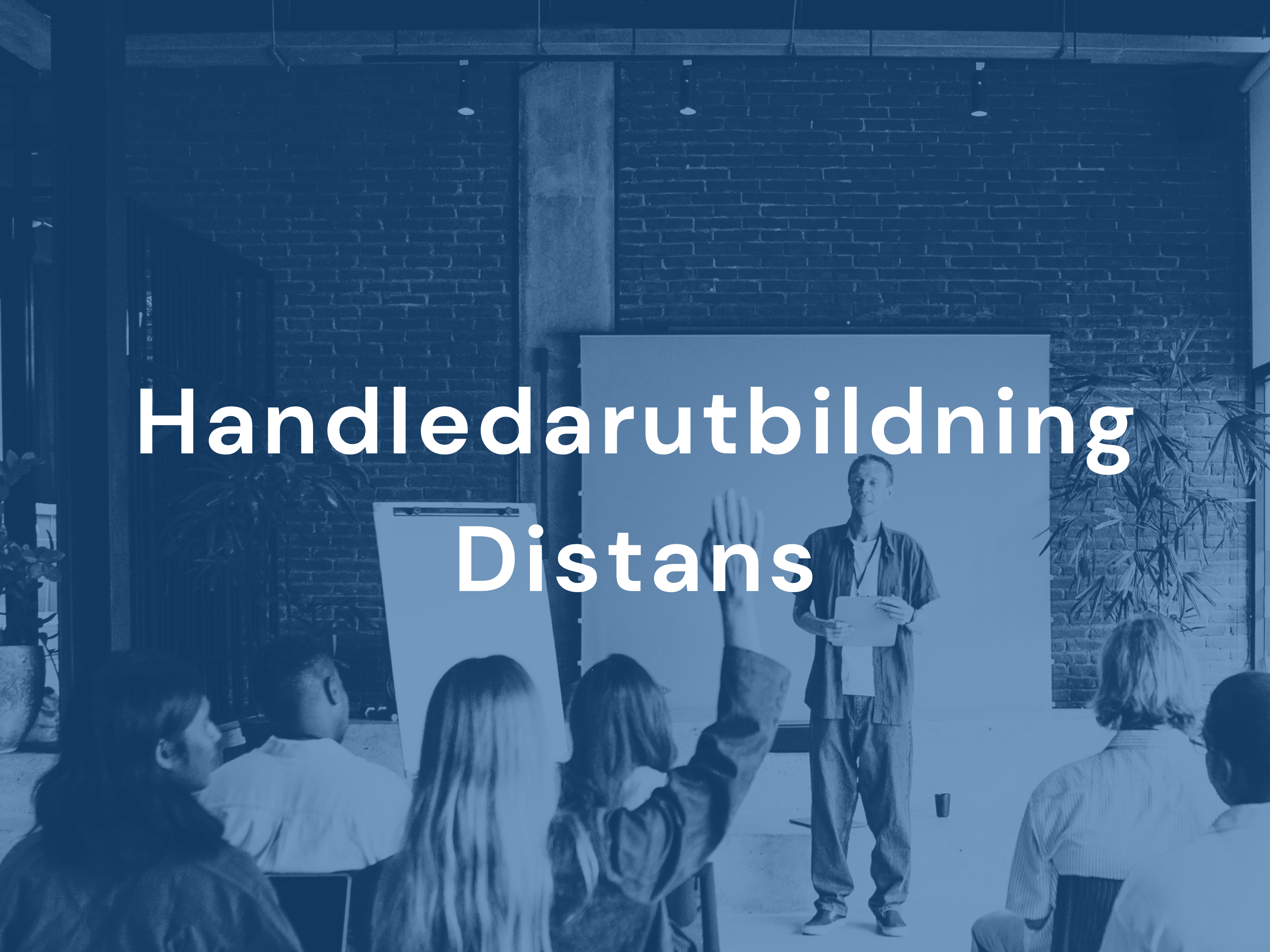 Handledarutbildning Distans